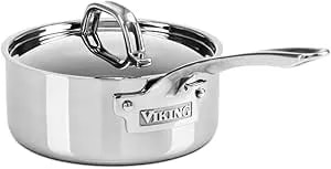 Viking 3-Ply Stainless Steel Sauce Pan, 2 Quart