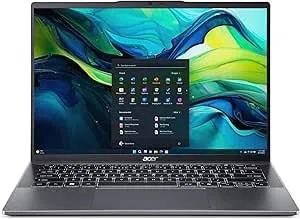 Acer Swift Go 14 Laptop - 14" 1920 X 1200 Touch Display - Unlock AI Experiences - AMD Ryzen 7 8845HS Octa-Core Ryzen AI Capable Processor - 16GB LPDDR5X - 1TB Pcie Gen 4 SSD - SFG14-63T-R1F4