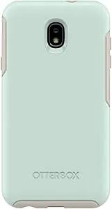 Otterbox Symmetry Series Case For Samsung Galaxy j7 2nd Gen/j7 V 2nd Gen/j7 Refine - Retail Packaging - Muted Waters (Surf Spray/Silver Lining)