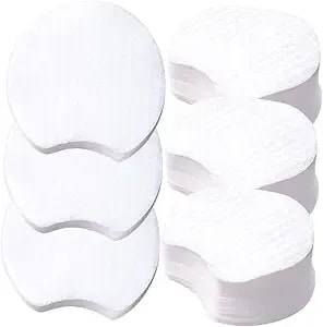 Fomiyes 900pcs Pearl Pattern Makeup Remover Cotton Makeup Remover Wipes Wipes Travel Eyeshadow Cleansing Pads Cotton Round Pads Disposable Face Girl Miss