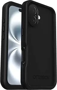 Otterbox Iphone 16 Pro Max Fre Series Waterproof Case - Black - Integrated Screen Protector - 360 Protection - Non-Retail Packaging (Iphone 16 Pro Max)