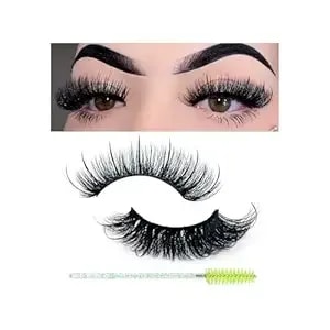 Miss Kiss Spikes Lashes Wet Set Natural Look Eye Lash Spiky Cat Eye Lash Classic Extension Eyelashes Wispy False Faux Mink Manga Eyelashes 1 Pair 14 Mm