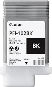 Canon PFI-102BK Original Ink Cartridge