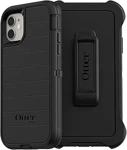 Otterbox Defender Series Screenless Edition Case For Iphone 11 (Only) - Holster Clip Included - Microbial Defense Protection - Retail Packaging - Black