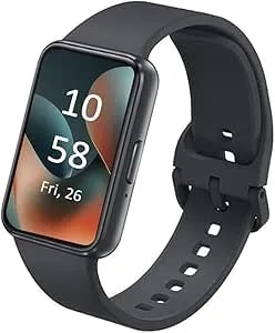 Samsung Galaxy FIT 3 [2024] 1.6" Amoled Display - 14 Days Battery Life - 100+ Watchfaces - 100+ Exercise Modes - International Model - (Gray)