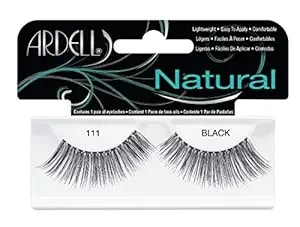 Ardell Lashes 111 – Lightweight, Easy-To-Apply False Eyelashes, Natural Look Strip, Pack Of 4