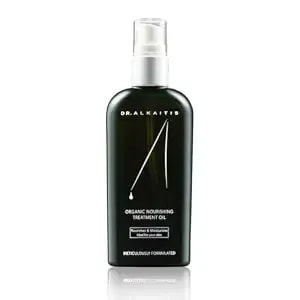 Dr. Alkaitis Organic Nourishing Treatment Oil - Versatile Face & Body Oil - Fast Absorbing (120ml/4oz)