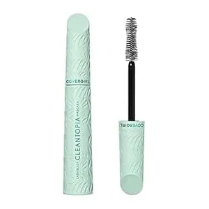 Covergirl Lash Blast Cleantopia Mascara, Volumizing, Smudge-Proof, Vegan Formula, Extreme Black 800, 1 Count