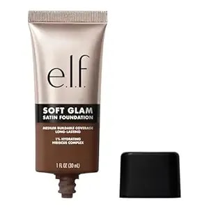 E.L.F. Soft Glam Foundation, Medium Coverage, Long-Lasting & Buildable Foundation For A Smooth, Satin Finish, Vegan & Cruelty-Free, 62 Rich Warm