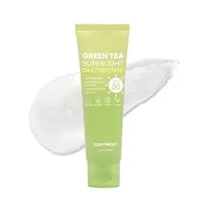 Tonymoly Green Tea Korean Sunscreen Spf 50 – Non-Greasy Broad Spectrum Face Sunscreen With Niacinamide, Panthenol & Hyaluronic Acid, Travel Size 50ml