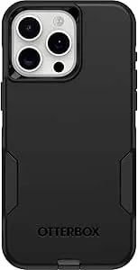 Otterbox Iphone 15 Pro Max (Only) Commuter Series Case - Black, Slim & Tough, Pocket-Friendly, With Port Protection