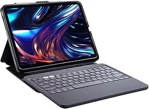 ZAGG Pro Keys 2 Ipad Pro 13" (M5)/ Pro 13" (M4) Keyboard Case - Wireless Keyboard & Detachable Folio Case - Laptop-Style Backlit Keys, Multi-Pairing Bluetooth, 6.6 Ft Drop Protection