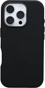 Otterbox Iphone 16 Pro Symmetry Series Cactus Leather For Magsafe - Noir Ash Black