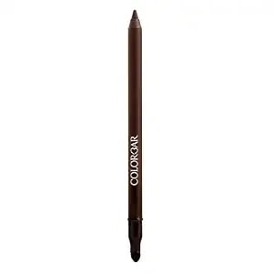 Colorbar Just Smoky Eye Pencil - Eyeliner Pencil With Built-In Smudger - Waterproof Formula - Matte Finish - 006 Just Brown - 0.04 Oz