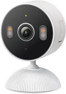 Tapo 2k Indoor/Outdoor Wired Security Camera - Works As A Baby Monitor & Pet Camera, Person/Motion/Baby Cry Detection, 2-Way Audio, Siren, Subscription-Free Local Storage Or Optional Cloud, c113