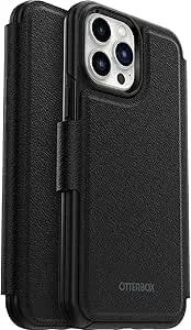 Otterbox Style Folio Wallet With Magsafe For Iphone 12 Pro Max - Shadow Black
