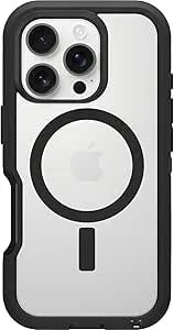 Otterbox Iphone 16 Pro Defender Series Xt Clear Case - Dark Side (Single Unit Ships In Polybag)