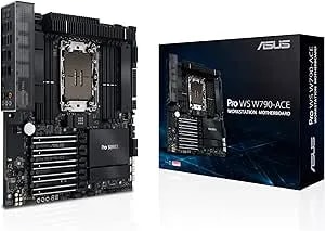 Asus Pro Ws w790-Ace Intel Lga 4677 Ceb Motherboard,5xpcie 5.0x16 Slots,ddr5 R-Dimm,10g & 2.5glan,Usb 3.2 Gen 2x2 Type-C,Bmc Header, Acce