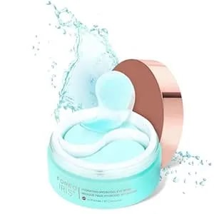 Foreo Iris Hydrating Hydrogel Eye Mask - Dark Circles Under Eye Treatment For Women & Men - Puffy Eyes Treatment - Hydrating & Refreshing - Vegan - All Skin Types - 60 Under Eye Patches