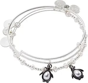 Alex And Ani Penguin Bangle Set Of 2