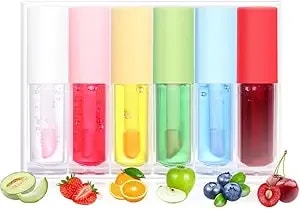 6pcs Fruit Flavour Flavored Lip Balm Set For Lip Care, Long Lasting Moisturizing Lip Balm For Dry And Chapped Lips 3.5g/0.123oz