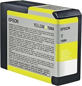 Epson t5804 Ultrachrome k3 Yellow Cartridge Ink