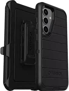 Otterbox Samsung Galaxy s24 (Only) - Defender Series Case - Black - Screenless - Rugged & Durable - With Port Protection - Holster Clip Includes - Microbial Defense Protection