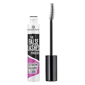 Essence - The False Lashes Mascara Extreme Volume And Curl - Vegan & Paraben Free - Cruelty Free - Black