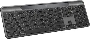 Logitech Signature Slim Solar+ Wireless Bluetooth Keyboard k980 - Graphite