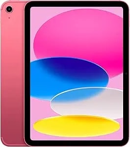Apple 2022 Ipad (10.9-Inch, Wi-Fi + Cellular, 64GB) - Pink (Renewed)