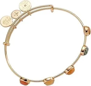Alex And Ani In-Line Semi-Precious Gemstone Bangle