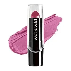 Wet N Wild Silk Finish Lipstick, Hydrating Rich Buildable Lip Color, Formulated With Vitamins A,E, & Macadamia For Ultimate Hydration, Cruelty-Free & Vegan - Retro Pink