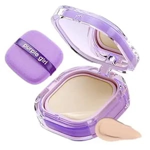 Full Coverage Creamy Foundation, 2026 New 24h Long-Lasting Waterproof Matte Finish, High Coverage Blemish-Free Base For Oily/Dry/Combination Skin, Travel-Friendly Compact (Natural)