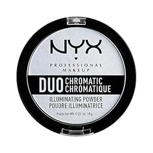Nyx Professional Makeup Duo Chromatic Illuminating Powder, Twilight Tint