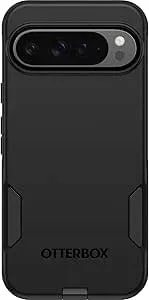 Otterbox Google Pixel 9 Pro Xl Commuter Series Case - Black, Ultra-Sleek, Wireless Charging Compatible, Raised Edges Protect Camera & Screen