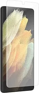 ZAGG Invisibleshield Glassfusion Visionguard+ - Blocks Harmful High-Energy Visible (HEV) Blue Light And 99% Of UV Light From Your Device - Made For Samsung GS21 (6.2") - Case Friendly