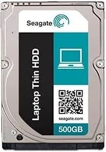 Seagate Laptop Thin 500 Gb 7200rpm Sata 6 Gb/S 32 Mb Cache 2.5 Inch Hard Disk Drive (st500lm021)