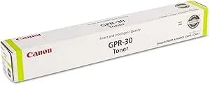 Canon Genuine 2801b003aa Gpr-30 Yellow Toner Cartridge - Yield 38,000 Pages