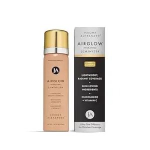 Jerome Alexander Magicminerals Airglow Tinted Highlighting Night Mist, Illuminating Airbrush Tinted Moisturizer Spray - Bronze Glow