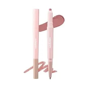 Colorgram All In One Over-Lip Maker 02 Cool Pink - Versatile Lip Liner & Contour With Natural Shades, Matte Finish, Bigger And Fuller Lips, Plumping Effect, Smooth Creamy Texture