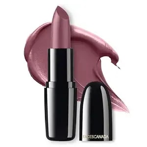 Facescanada Weightless Matte Lipstick - Plum Peach 06 - Lightweight, Long Lasting & Smudge Proof Lip Color - Rich Pigment, Hydrating & Non Drying Formula - 0.14 Oz (4g)