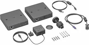 Logitech Extend - Single-Cable BYOD Connection For Android-Based Rooms - 2 X Network (RJ-45) - 5 X USB - 1 X HDMI Out - 2160p - 4K - 3840 X 2160 - Twisted Pair - Category 6, Category 6a, Category 5e