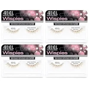 Ardell False Eyelashes Demi Wispies Brown (4 Pack)
