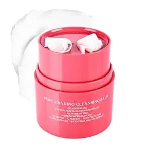 Kyda Pure Plants Grinding Cleansing Balm, One Step Makeup Cleansing Oil With Centella, Non-Greasy Sorbet Texture, Nourishing Make Up Remover Balm, Vegan Skin Care For All Skin Types, 1.69 Fl Oz