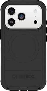 Otterbox Iphone 17 Pro Defender Pro Series Case - Black - Tough, Rugged & Durable Iphone Case, Snaps On Magsafe