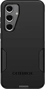 Otterbox Samsung Galaxy s24 Fe Commuter Series Case - Black, Slim & Tough, Pocket-Friendly, With Port Protection