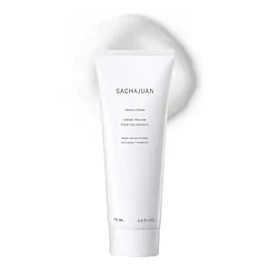 Sachajuan Finish Cream - Lightweight Styling Cream For Smoothness, Definition & Flyaway Control - Ocean Silk Technology For Moisture & Natural Hold - Non-Greasy Finish - Paraben-Free - 2.5 Oz