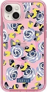 Otterbox Iphone 14 Plus Symmetry Series+ Case - Cruller Print (Pink), Ultra-Sleek, Snaps To Magsafe, Raised Edges Protect Camera & Screen