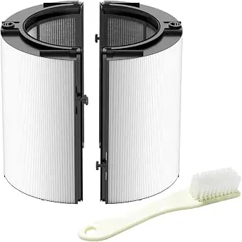 360 Glass Hepa + Carbon Filter Replacement For Dyson tp10 Air Puri-Fier - 360 Combi Activated Carbon Filter Replacement For Dyson tp10 hp10 tp09 hp09 tp7c tp07 tp4a tp11 pc1, Replace Part # 965432-01