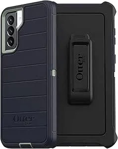 Otterbox Defender Series Screenless Case Case For Galaxy s21+ 5g (Only - Does Not Fit Non-Plus Size Or Ultra) - Varsity Blues (Desert Sage/Dress Blues)